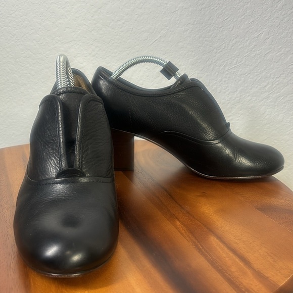 Frye Stella black soft leather slip on booties size 8 - Picture 4 of 11